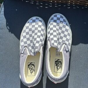 Checkered Vans